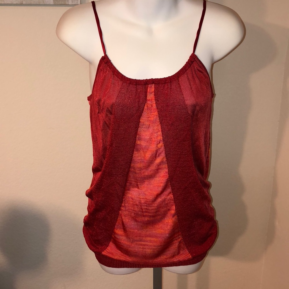 Bebe red/burnt orange tank